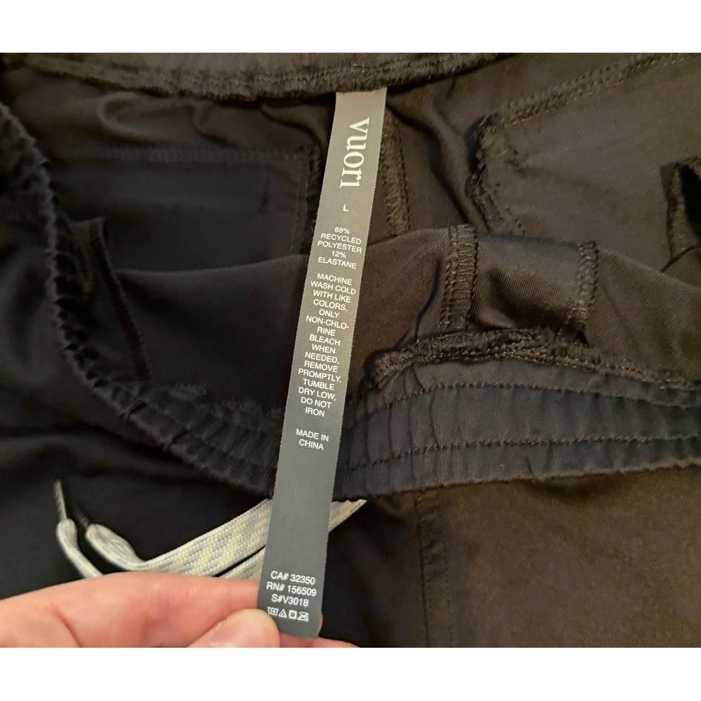 Vuori Sunday Performance Shorts Men's L Black 8